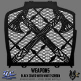 Weapon (black) Radiator Cover for Indian Powerplus Motorcycles