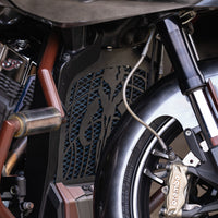 Mando Mythosaur Radiator Cover for Indian Powerplus Motorcycles