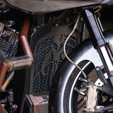 Mando Mythosaur Radiator Cover for Indian Powerplus Motorcycles