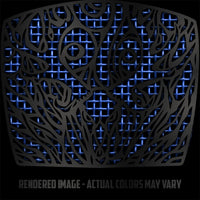 Wendigo Black Radiator Cover for Indian Powerplus Motorcycles