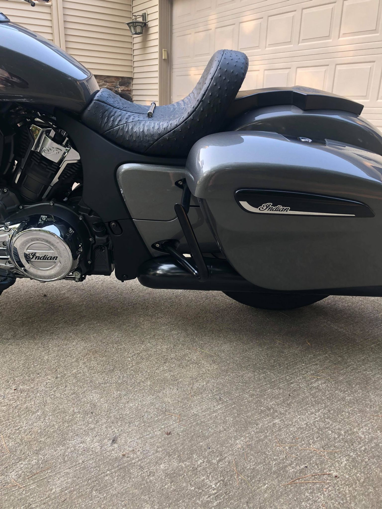 Indian Meathook Rear Highway Bars TLC Thunder and Lightning Customs